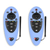 Control remoto de 2 PC cubierta protectora de silicona a prueba de polvo para el control remoto LG AN-MR500 (azul nocturno)