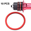 10 PCS FMFXTR BICCLE BB MEDIO DEL ESGO MEDIO CHUCHOY, GROSO: 1.5 mm (rojo)