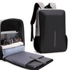Bolsa de computadora antirrobo de mochila de mochila de mochila para hombres, color: 8001-J gris