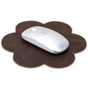 Contactos Familia Crazy Horse Cuero Retro Petal Office Pad (café)