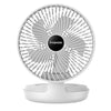 Desktop de oficina plegable Ventilador portátil Portable, tamaño: 8 pulgadas (enchufe directo USB blanco)