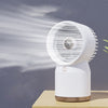 Spray Humidified LED Digital Display Office Ventilador de la casa, Estilo: ESB Direct Enchip (blanco)