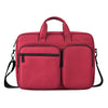 Bolsa de laptop impermeable DJ02 a gran capacidad, tamaño: 13.3 pulgadas (vino tinto)