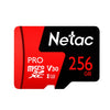 Cámara de vigilancia de la grabadora de conducción de NETAC Tarjeta de memoria del teléfono móvil, capacidad: 256 GB