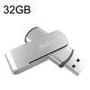 Netac U388 High Speed USB3.0 Computadora de automóvil giratoria de metal U Disco U, Capacidad: 32 GB