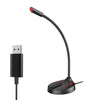 Micrófono de escritorio F12 Metal manguera, Spec: USB Version (negro)