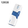 NETAC U905 Alta velocidad USB3.0 Música de automóvil retráctil Contruquería USB Flash, capacidad: 128 GB