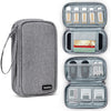 BAONA BAONA BN-C004 MINI DE DATO DE ARESO DE LOS A CABLOS DE ARESOS DE ARESIONES DEL DISCULACIÓN, Color: doble capa (gris)