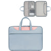 Baona BN-Q006 PU Leather Apertura de la computadora portátil de apertura para 11/12 pulgadas (azul cielo+rosa)