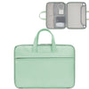 Baona Bn-Q006 PU Leather Apertura de la computadora portátil de apertura para 13/13.3/14 pulgadas (verde claro)