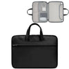 Baona Bn-Q006 PU Leather Apertura de la computadora portátil de apertura para 15/15.6 pulgadas (negro)
