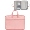 Baona Bn-Q006 PU Leather Apertura de la computadora portátil de apertura para 15/15.6 pulgadas (rosa)