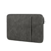 ND01DZ Bolsa de revestimiento de laptop impermeable de doble capa, tamaño: 13.3 pulgadas (gris oscuro)