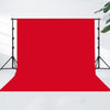 1,5m x 2.8m Fotografía de productos de fondo de tela colgante (rojo)