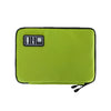 Accesorios digitales de teléfonos móviles portátiles multifuncionales u bolsa de almacenamiento de disco, color: verde