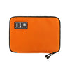 Accesorios digitales de teléfonos móviles portátiles multifuncionales U Bolsa de almacenamiento de disco, color: naranja