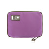 Accesorios digitales de teléfonos móviles portátiles multifuncionales u bolsa de almacenamiento de disco, color: púrpura