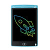 Tablero de escritura LCD Niños dibujados a mano, especificación: 8.5 pulgadas coloridas (azul claro)