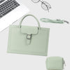 S176 bolso portátil portátil impermeable con paquete de energía, tamaño: 14 pulgadas (verde menta)