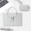 S176 bolso portátil portátil impermeable con paquete de energía, tamaño: 15 pulgadas (gris claro)