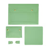 S178 3 en 1 bolso de revestimiento de laptop impermeable de cuero, tamaño: 13 pulgadas (aguacate verde)