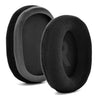1 par de almohadillas de espuma viscoelástica para Logitech Logitech G Pro/G Pro X (tela de terciopelo negro)