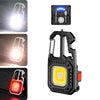 E-SMARTER W5138 Mini linterna portátil de luz brillante, especificación: negro + imán