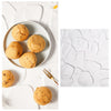 Accesorios para fotos de tablero de fondo de tiro 3D estéreo de material de PVC, 50 x 50 cm (D133 Cook White)
