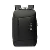 SKV B20430 Mochila informal de negocios para hombres de gran capacidad para viajes diarios (negro)