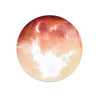 5 alfombrillas de ratón redondas de goma con forma de planeta (Mars)