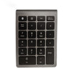 Mini teclado inalámbrico para portátil BT304 de 22 teclas, especificaciones: Bluetooth (gris)