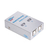 SW68 2 en 1 Switcher USB Automatic Print Sharer, Color: Plata