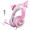 SOMIC G951PINK Auriculares de juego de deportes electrónicos Anchor de 7.1 canales montados en la cabeza Trigo (rosa)