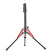 Soporte de teléfono móvil plegable de aleación de aluminio Soporte de piso Live Selfie (Rojo)