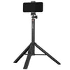QingZhuangShiDai ZP100 Soporte de teléfono de suelo de aleación de aluminio Live Bluetooth Phone Selfie Stick