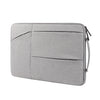 ST02 Bolso para computadora portátil impermeable de gran capacidad que absorbe los golpes, tamaño: 14.1-15.4 pulgadas (gris)