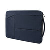 ST02 Bolso para computadora portátil impermeable de gran capacidad que absorbe los golpes, tamaño: 14.1-15.4 pulgadas (azul marino)