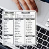5 uds. Adhesivo adhesivo para acceso directo de teclado de referencia de PC para PC, portátil, escritorio (teclas)