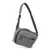 Bolsa de mensajero para cámara SLR de fotografía impermeable portátil, color: 3L gris claro