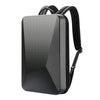 Bopai 61-93318A Mochila extensible impermeable de carcasa dura con orificio de carga USB, especificación: regular (negro)
