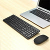 MLD-568 Conjunto de teclado de mouse inalámbrico silencioso para juegos de oficina (negro)
