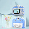 KX01-1 Cámara digital para niños en color con foto y video inteligente sin tarjeta de memoria (azul + blanco)