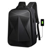 Mochila para portátil impermeable ABS de gran capacidad 160 con puerto de carga USB (negro)