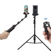 YUNTENG 1388L Trípode Selfie Stick Teléfono con control remoto Bluetooth