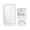 C03 1 por 1 hogar inalámbrico IP44 timbre con sensor táctil a prueba de agua (enchufe del Reino Unido blanco)