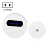 T10-1 1 por 1 iluminación timbre inteligente inalámbrico de generación de energía propia (enchufe de EE. UU. Blanco)