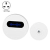 T10-1 1 por 1 iluminación timbre inteligente inalámbrico de generación de energía propia (enchufe del Reino Unido blanco)