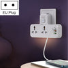 LDNIO SC2311 20W PD+QC 3.0 Zócalo de carga rápida multifuncional para el hogar con función de luz nocturna, especificación: enchufe de la UE