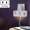LDNIO SC2311 20W PD+QC 3.0 Zócalo de carga rápida multifuncional para el hogar con función de luz nocturna, especificación: enchufe de EE. UU.