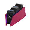 HONCAM para PS5 Gamepad cargador Dual Dock Charger (Rose Red)